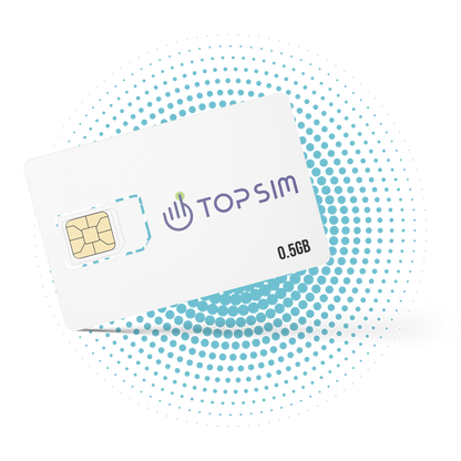 TOP SIM - 可充值预付费数据SIM卡