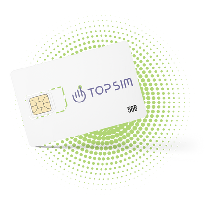 TOP SIM - 可充值预付费数据SIM卡